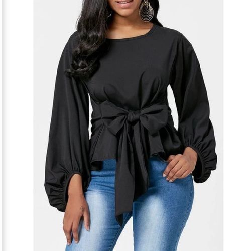 long sleeve bodycon top