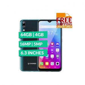 Gionee M11 6.3''FHD Android 9.0 4000mAh 4GB+64GB ROM, 16MP + 5MP AI Camera, Dual Sim 4G Smartphone discountshub