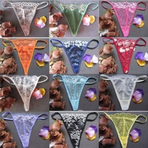 12 Pcs/Lot Panties T-shirt Underpants Low Waist Lace discountshub