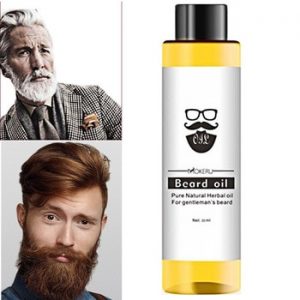 1 pc 30ml Mokeru 100% Organic Beard Oil Hair loss Products Spray Beard Growth Oil For Growth Men Beard Grow Pro discountshub