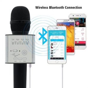 Uni Multipurpose Studio Wireless Karaoke Microphone discountshub