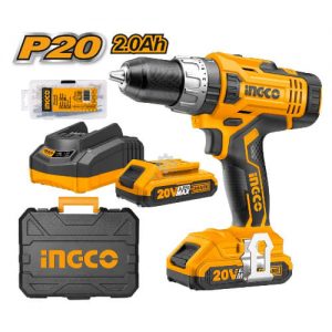 Cordless Impact Drill &Driver - 20V - Yellow discountshub