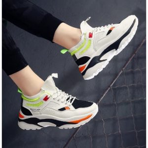 Flower Star Lace Up Sneakers discountshub