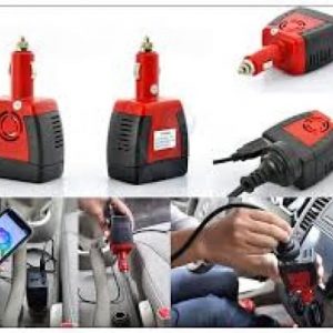 150w Car Power Inverter - 12v Dc To 220v Ac + 5v Usb Port discountshub