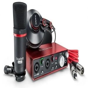 Focusrite Scarlett 2i2 Studio 2nd Gen Usb Interface Studio (pack) discountshub