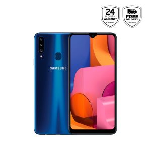 Samsung Galaxy A20s - Blue- 3gb+32gb, 4000mah, Rear 13mp-front 8 Mp, 4g Lte discountshub