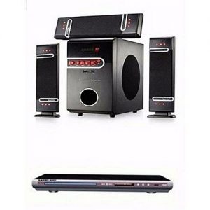 Djack Home Theatre System Dj-d3l With Powerful DVD Player discountshub