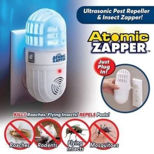 2-in-1 Ultrasonic Pest Repeller, Rodents & Bug Zapper discountshub