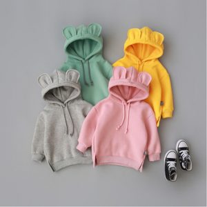 2020 New Spring Autumn Baby Boys Girls Clothes Cotton Hooded Sweatshirt Children's Kids Casual Sportswear Infant Clothing discountshub