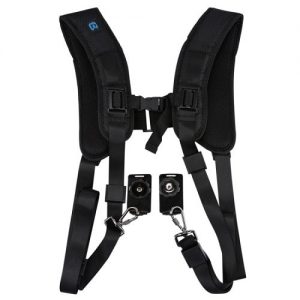 Quick Release Double Harness Soft Pad - Shoulder Strap Belt For DSLR Digital Cameras discountshub