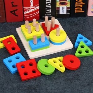 3D Jigsaw Puzzle Cartoon animals wooden toy learning toys for children Car Animals fish set puzzles Montessori educational toys discountshub