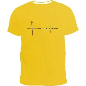 Hush Freedom Crew Neck- Yellow discountshub