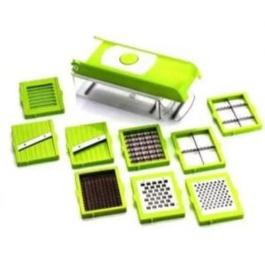 12-piece Multifunctional Fruit & Vegetable Chopper discountshub