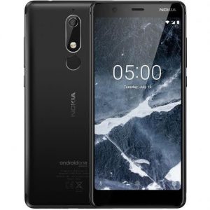 Nokia 5.1-Dual - 32GB ROM-3GB RAM-4G LTE-16mp-5.5''-Fingerprint-Black discountshub