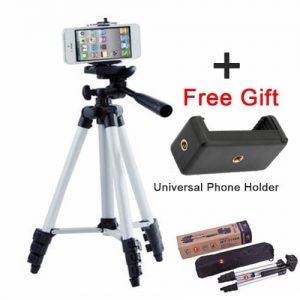 Lightweight Smartphones Tripod With Phone Holder discountshub