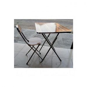 Adjustable Reading/ Laptop Table And Chair(Wood & Metal) discountshub