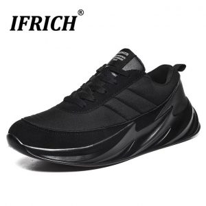 All Black Casual Sneakers Shoes Black discountshub