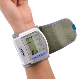 Blood Pressure Monitor Wrist Sphygmomanometer Pulse Meter discountshub