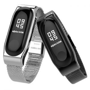 Bracelet Mi Band 2 Strap Metal Screwless Stainless Steel Bracelet Wristbands miband 2 Replace Accessories For Xiaomi Mi Band 2 discountshub