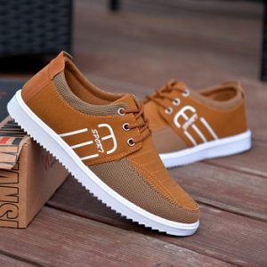 Brand Casual Shoes Men Breathable Canvas Shoes For Men Fashion Espadrilles Men Flats Luxury Shoes Casual Trainers Men Footwear discountshub