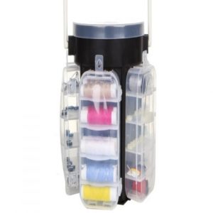 Deluxe Sewing Kit Set With Storage Caddy Box - 210 Pcs discountshub