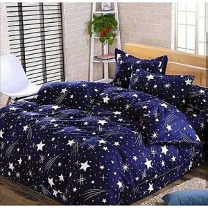 Duvet / Bedsheet / Pillow Cases - Stars With FREE GIFT discountshub