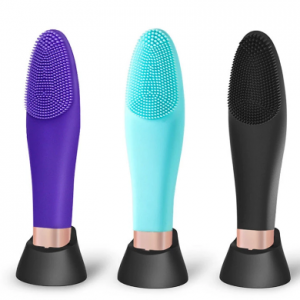 Electric Silicone Facial Cleaning Beauty Instrument Massager Wash Meter Gentle Skin Care discountshub