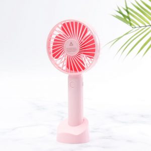 Hand-held Portable Mini Electric Cooling Fan Adjustable 3 Gear USB Rechargeable discountshub
