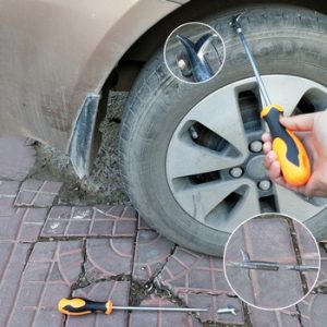 High Quality Car Tire Stone Cleaner Groove Broken Stone Remover Tire Cleaning Hook Tire Cleaning Tool Car-styling discountshub