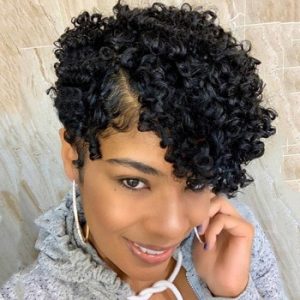 Joedir Curly Lace Front Wig Colored Short Curly Human Hair Wigs For Black Women Ombre Blond Brown Jerry Curl Lace Part Wig discountshub