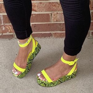 Karinluna Plus size 43 Casual INS HOT 2020 New flat Platform fashion sandals women summer casual shoes female discountshub