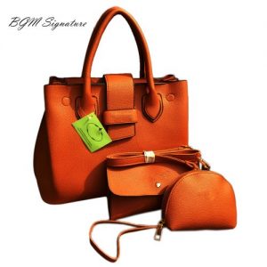 Ladies Office Handbag-Brown discountshub