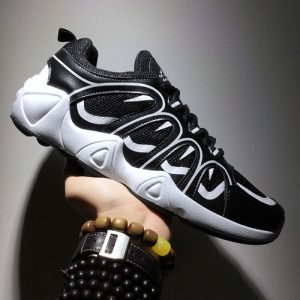 Men Casual Shoes Fashion Male Sneakers-Black discountshub