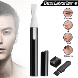 Mini Electric Eyebrow Trimmer Portable Eyebrow Ear Arm Leg Hair Body Epilator Unisex Hair Trimmer discountshub