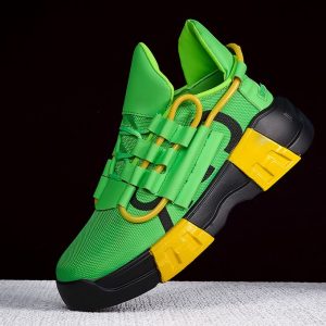 Moven Thick Bottom Fashion Daily Sneaker-Green discountshub