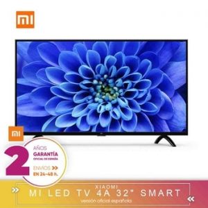 [Official Spanish version warranty] Xiaomi Mi Smart TV 4A 32 inch 1.5GB 8GB 64-bit quad Core Android 9,0 HD TV WIFI discountshub