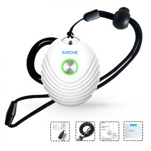 Personal Wearable Air Purifier Necklace Mini Portable Air Freshener Ionizer Negative Ion Generator Low Noise for Family discountshub