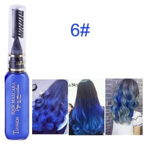 Portable 15ml Disposable Temporary DIY Hair Color Dye Cream Eyelash Mascara New discountshub