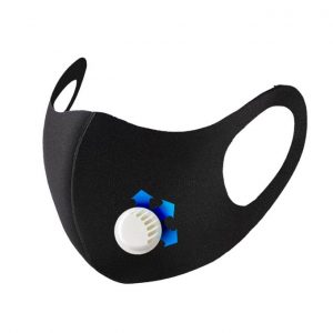 Protective Face Masks Anti-Dust Washable Mask With Breathing Valve discountshub