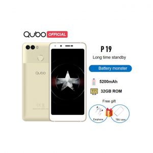 QUBO P19 5.5 Inch 3GB+32GB HD- 5200mAh Big Battery 4G Android Smartphones discountshub