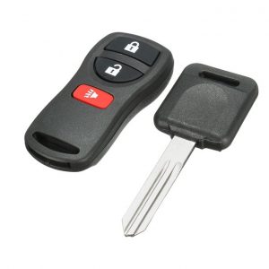 Remote Key Fob + 46 Transponder Chip Key 315MHZ For Nissan KBRASTU15 3 Button discountshub