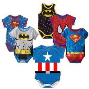 Superman Summer Baby Rompers Newborn Baby Boy Girl Romper Short sleeve Jumpsuit Clothes Baby Clothes Cotton Outfits 0-18M discountshub