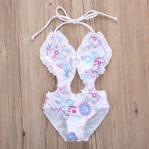 Toddler Kids Girl Floral Tankini Split Swimwear Swimsuit Costume Bathing Suit Summer Beachwear 1-6Yrs discountshub