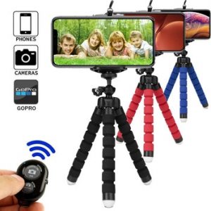 Tripod for phone tripod monopod selfie remote stick for smartphone iphone tripode for mobile phone holder bluetooth tripods discountshub