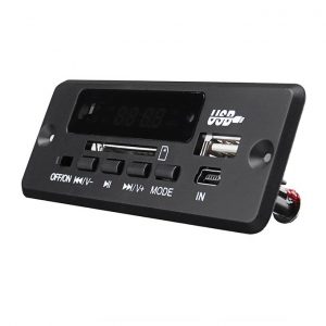 7/12V Wireless Bluetooth MP3 Decoder Board Digital LED Display With Remote Controller Audio Module USB TF Radio WAV MP3 discountshub