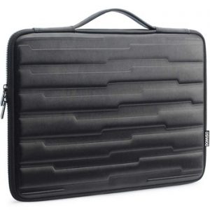 Waterproof Shock Resistant Laptop Bag with Handle Protective Case Compatible for 10 13 14 15.6 Inch Computer Notebook Bag Black discountshub