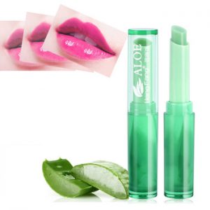 Winter Moisturizer Lip Balm Makeup Natural Aloe Vera Plant Nutritious Lipstick Women Temperature Change Color Protect Lip discountshub