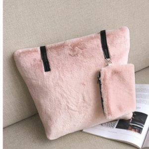 Women Cute Soft Plush Tote Bag Daily Handbag discountshub