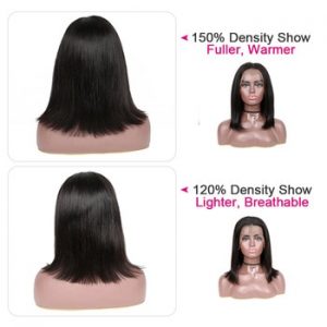 Yyong 13x4 Blunt Cut Bob Wig Short Lace Front Human Hair Wigs Brazilian Straight Bob Wigs With Baby Hair Remy Lace Front Wig 120 discountshub