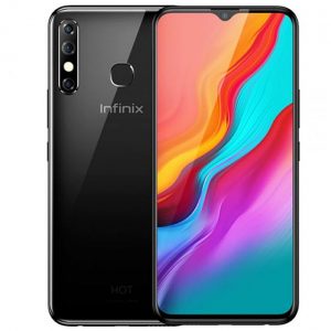 Infinix HOT 8 6.6 Inch HD+, 2GB RAM + 32GB ROM, 5000mAh, Android 9.0, 13 MP Triple Rear Camera, 4G,Face ID & Fingerprint -black discountshub